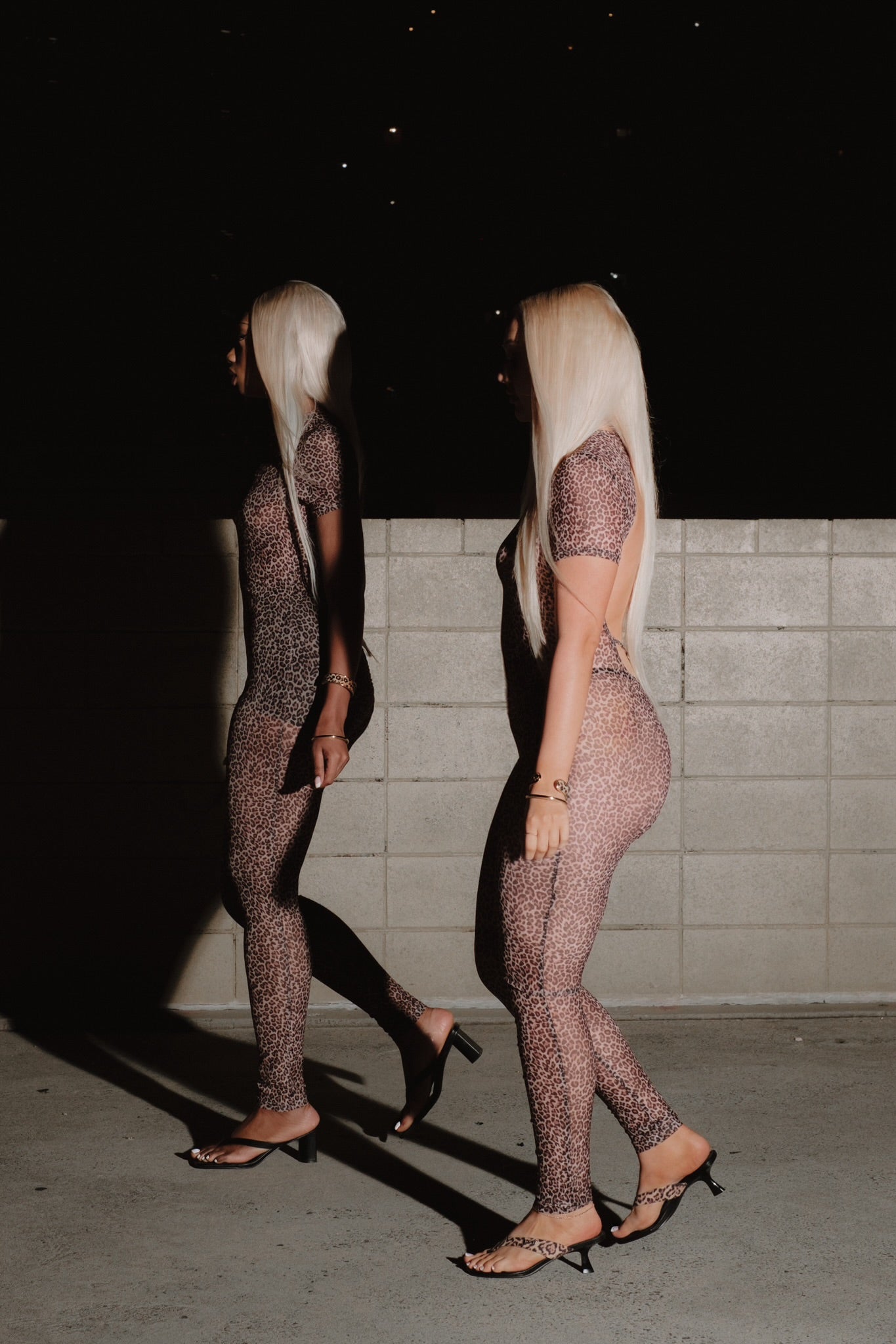 LEOPARD PRINT BACKLESS JUMPSUIT